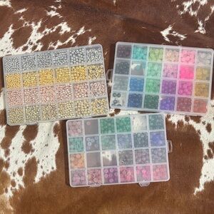 Colorful Kids Jewelry Bead Set